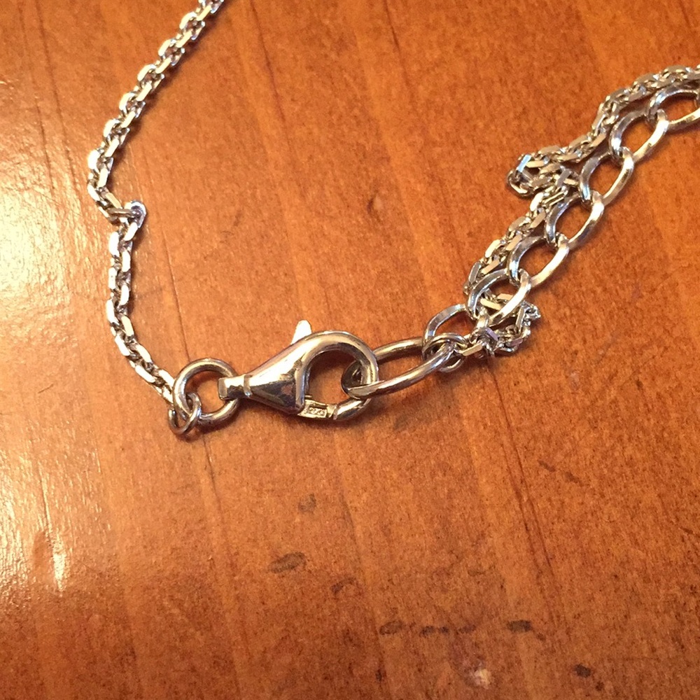 Elle Sterling Silver Necklace - Picture 5 of 5